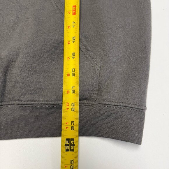 Hoy Fui A Terapia Tour Hoodie Sweatshirt Adult Small 19x23.5 Gray Band - Picture 15 of 15
